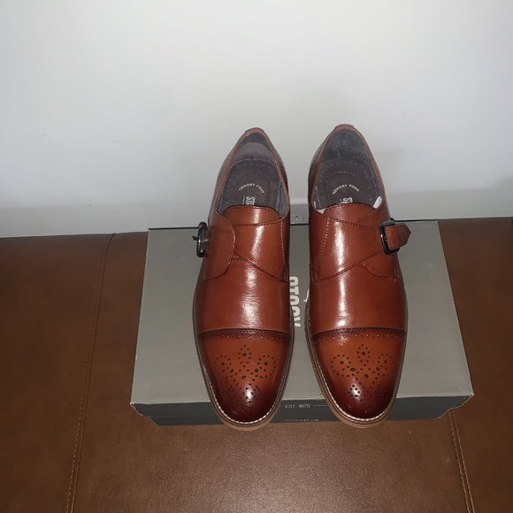 Men Stacy Adams Duncan Dress Shoes - Picture 4 of 6